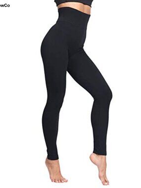 Fleece Lined Leggings High Waisted Thermal Warm Winter Pants